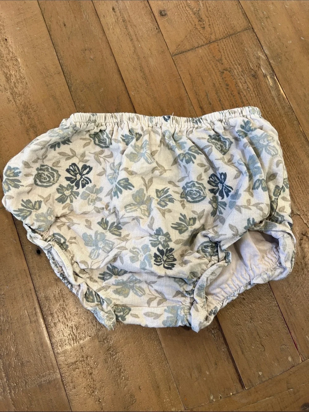 Rylee + cru linen blend floral tank top and bloomers set 3-6 months play